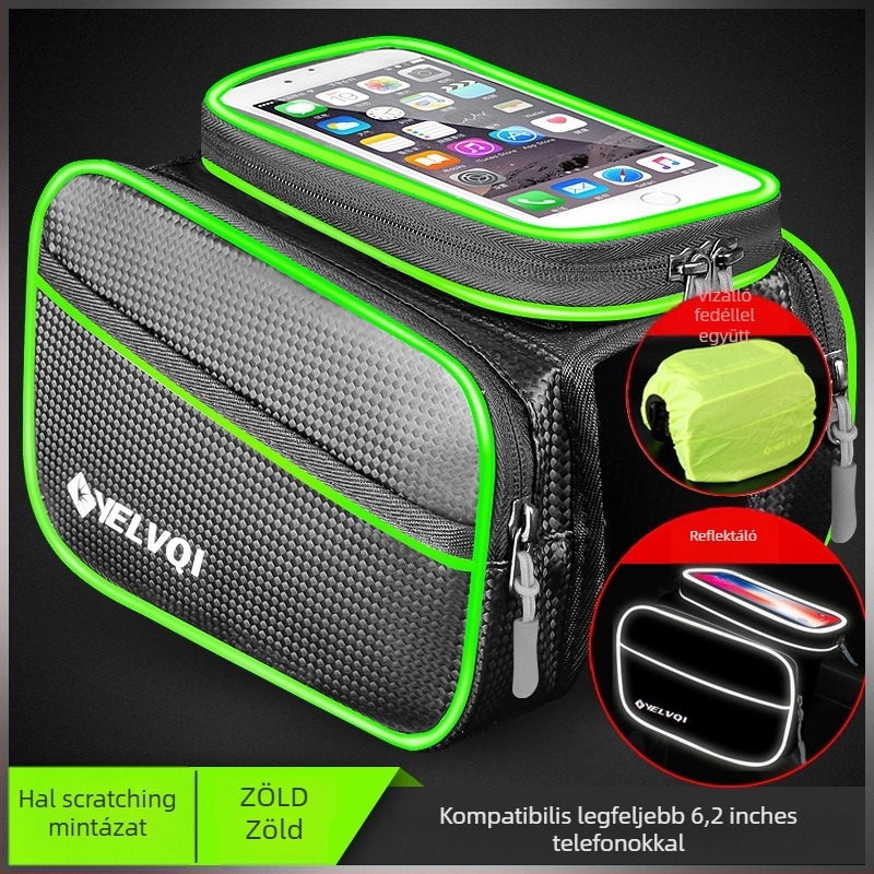 Felsőcső táska kerékpárhoz, vízálló, 5 L kapacitás, modell ylqb001, mountain bike