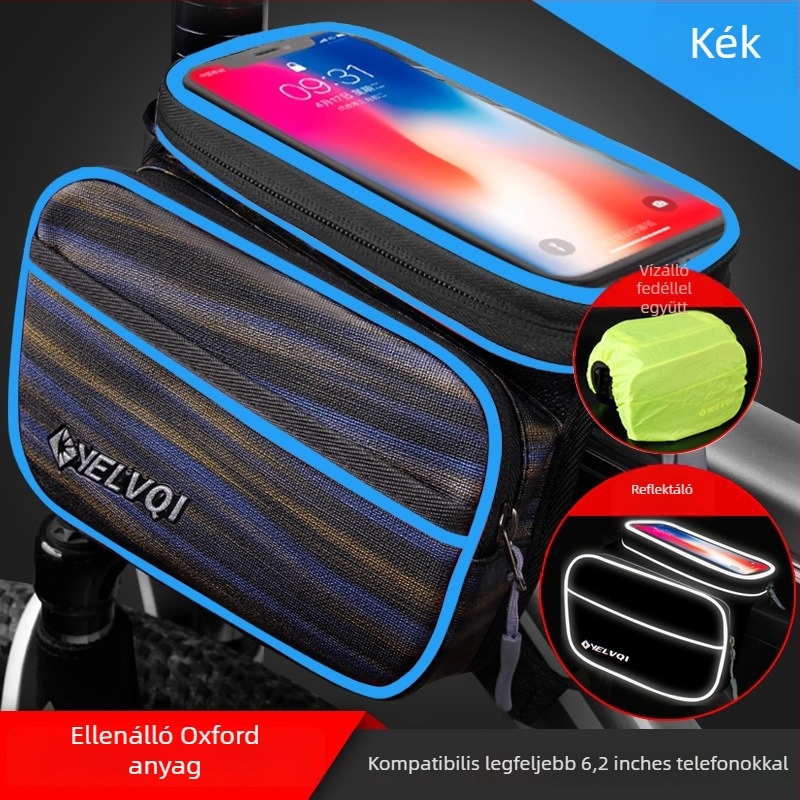 Felsőcső táska kerékpárhoz, vízálló, 5 L kapacitás, modell ylqb001, mountain bike