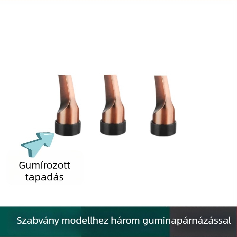 Lábas működtetésű ajtóstop, cinkötvözet, elektroplakolt felület, falra szerelhető CT-01, kézi irányítás, Feiyang, modern minimalist stílus