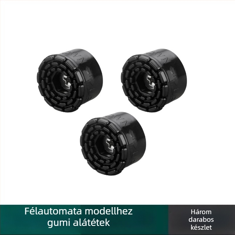 Lábas működtetésű ajtóstop, cinkötvözet, elektroplakolt felület, falra szerelhető CT-01, kézi irányítás, Feiyang, modern minimalist stílus