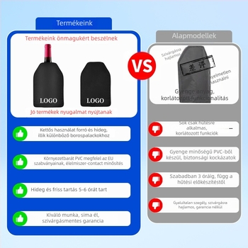 Murn márkájú bor megőrző hűtőgél táska (Material: Egyéb; Stílus: Modern egyszerűség; Megjelenés: 2021 nyár; Súly: 0.42)