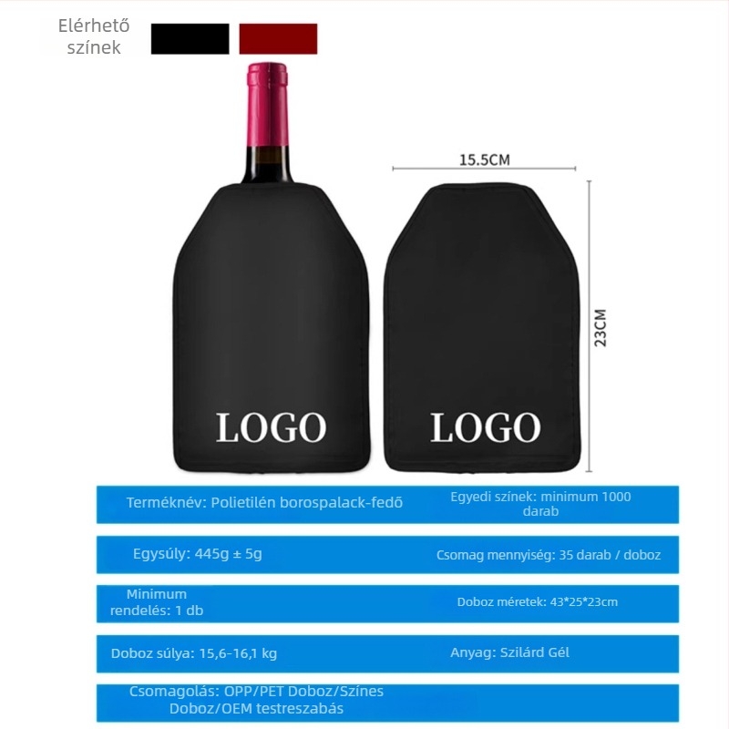 Murn márkájú bor megőrző hűtőgél táska (Material: Egyéb; Stílus: Modern egyszerűség; Megjelenés: 2021 nyár; Súly: 0.42)