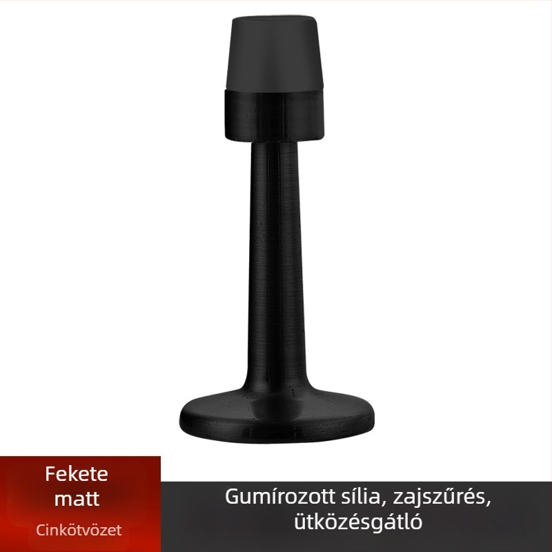 Ajtó felső rész – anti-ütközés, falra szerelt, rozsdamentes acél (304/201) vagy cinkötvözet, felület polírozott/galvanizált, megnövelt magasság, kézi működtetés