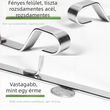 Xinyi jia Skandináv stílusú multifunkcionális konyhai akasztó polc, falra szerelhető, 201 rozsdamentes acél, szárító tálak tartó