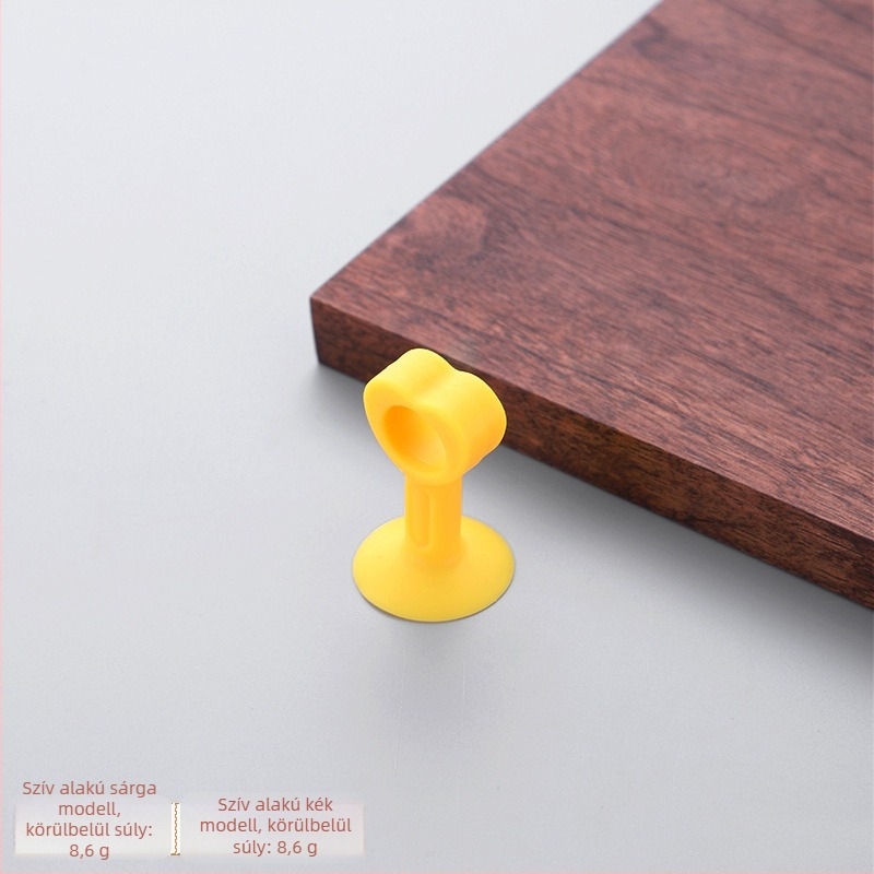 Szilikon ajtó stopper (T-típus, falra szerelt, rejtett kivitel, automatikus, Típus A)