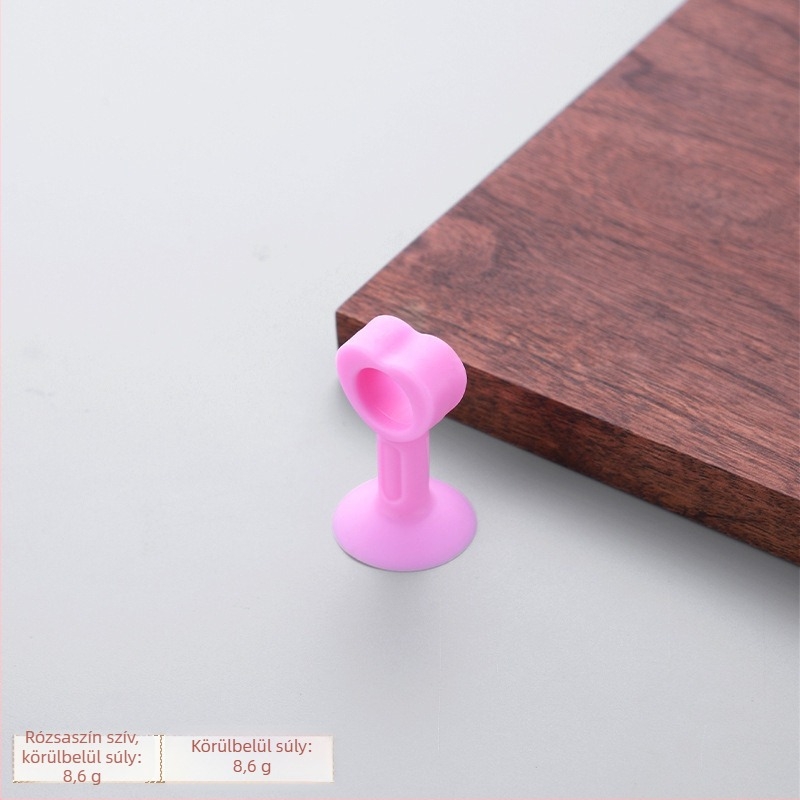 Szilikon ajtó stopper (T-típus, falra szerelt, rejtett kivitel, automatikus, Típus A)