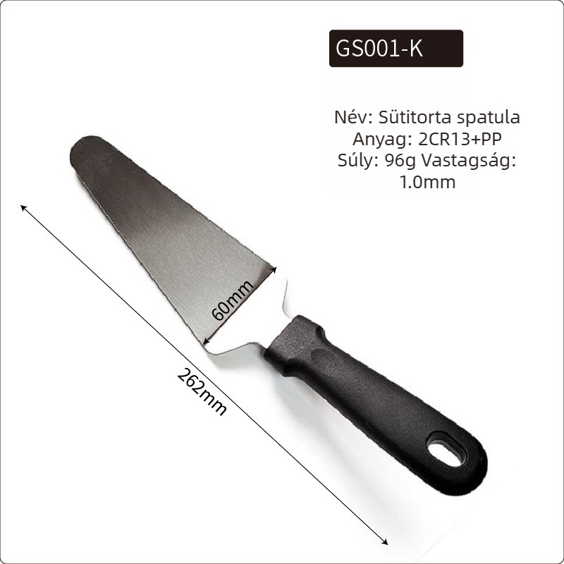 Rozsdamentes acél teppanyaki spatula készlet kültéri grillsütéshez — modern minimalista design, tartalmaz spatulákat steakhez és palacsintákhoz, testreszabható