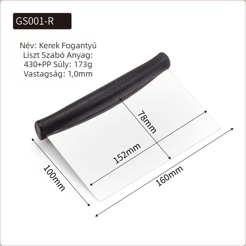 Rozsdamentes acél teppanyaki spatula készlet kültéri grillsütéshez — modern minimalista design, tartalmaz spatulákat steakhez és palacsintákhoz, testreszabható