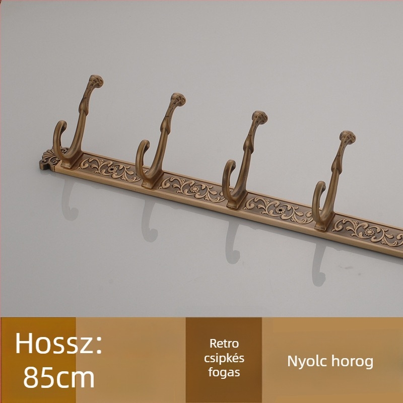 Ötvözet falikampó, amerikai stílus, antik felülettel, 2 kg, Seth