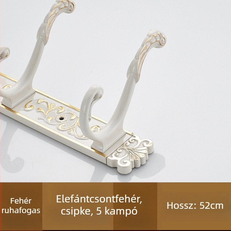 Ötvözet falikampó, amerikai stílus, antik felülettel, 2 kg, Seth