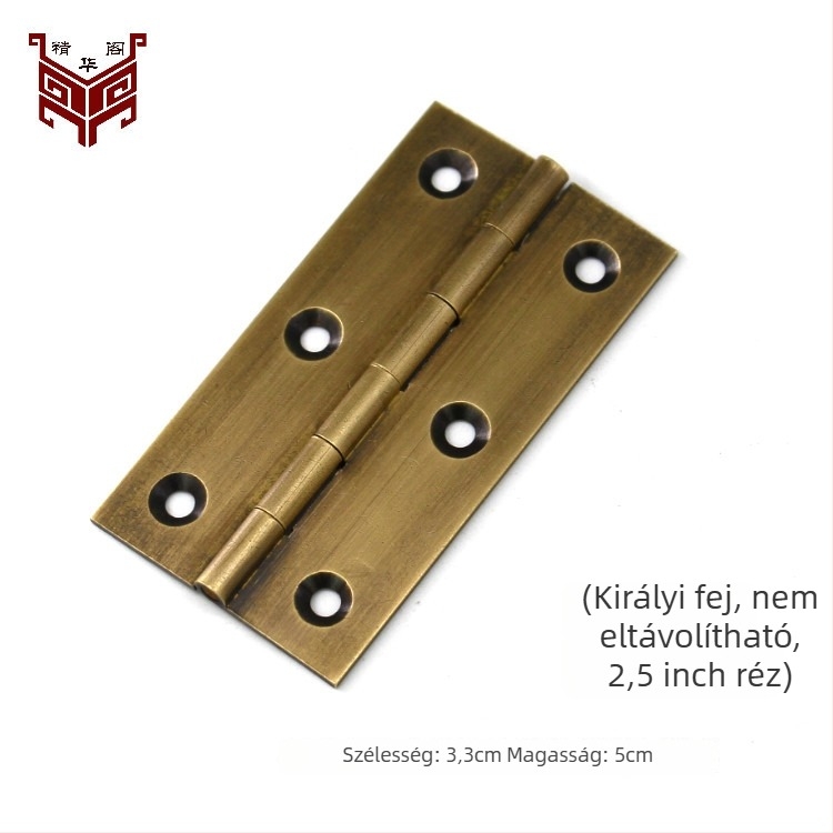Rejtett sárgaréz szekrényajtó pánt, csendes, alkalmas szekrényajtókhoz, képernyők és dobozokhoz