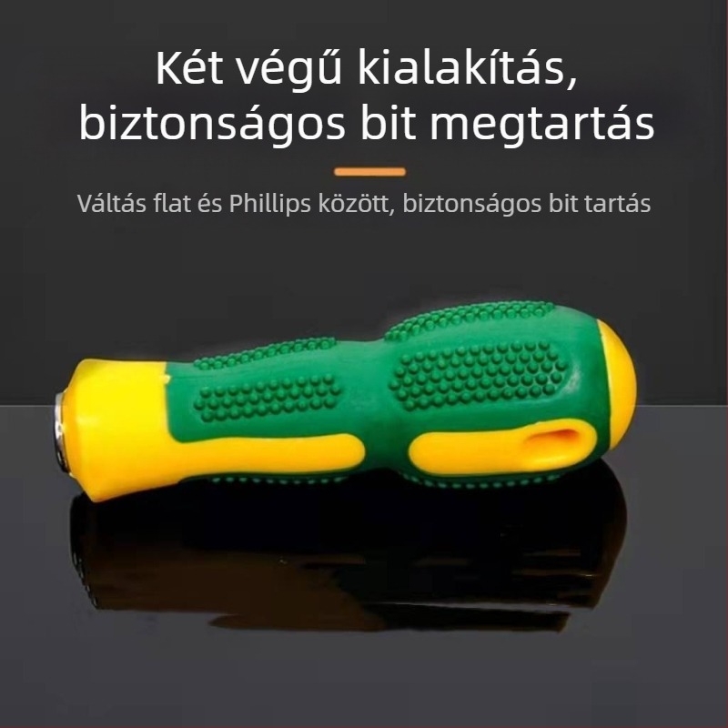 Megkeményített mágneses csavarhúzó bitek készlet Philips, lapos fejű, Torx és HEX bitekkel, akkumulátoros és kézi fúrókhoz