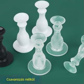 Szilikon ajtóstopper — fúrás nélküli, ütközés elleni védelem, bejárati és hátsó ajtókhoz