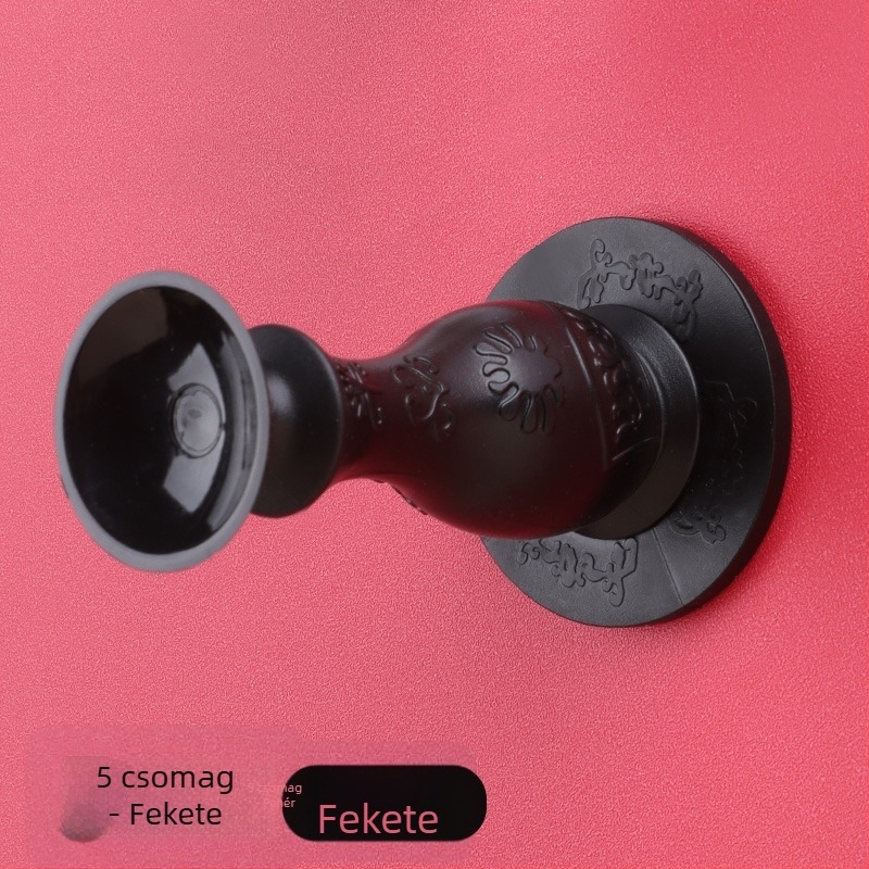 Szilikon ajtóstopper — fúrás nélküli, ütközés elleni védelem, bejárati és hátsó ajtókhoz