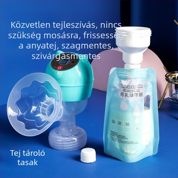 Beiyokang Anyatej tároló zacskó – Egyszer használatos PET fagyasztó zacskó, 10 db, magáncímkés Márka