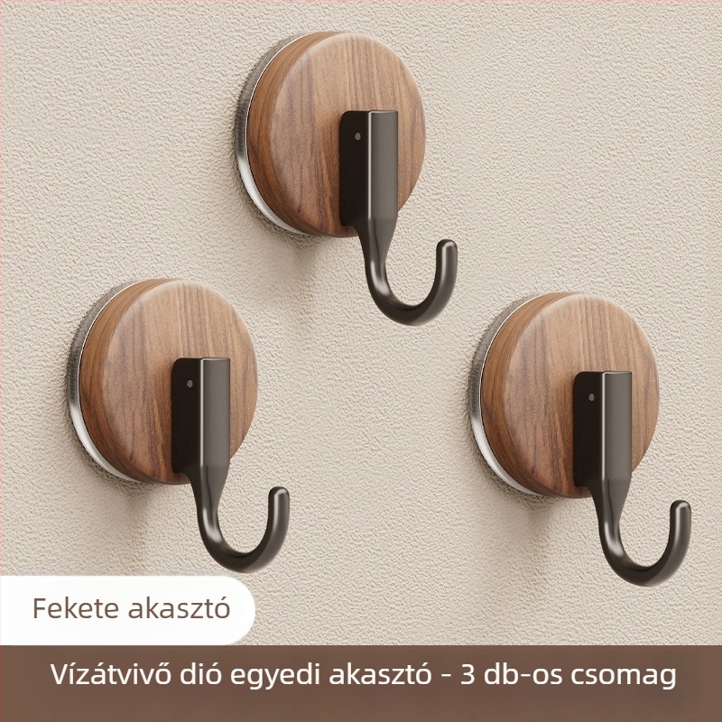 Vákuumos kampó akasztáshoz — antik stílus, ABS anyag, fúrás nélkül, fürdőszobára és konyhára alkalmas