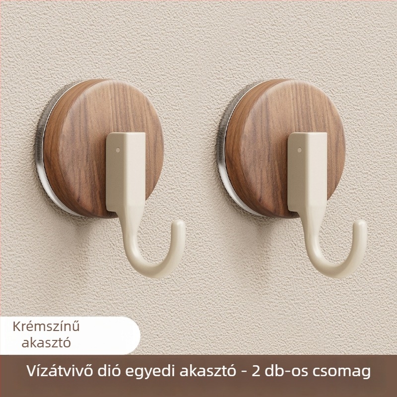 Vákuumos kampó akasztáshoz — antik stílus, ABS anyag, fúrás nélkül, fürdőszobára és konyhára alkalmas