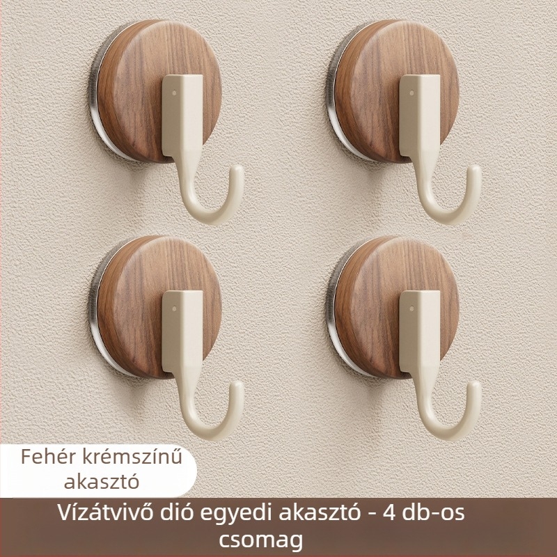 Vákuumos kampó akasztáshoz — antik stílus, ABS anyag, fúrás nélkül, fürdőszobára és konyhára alkalmas