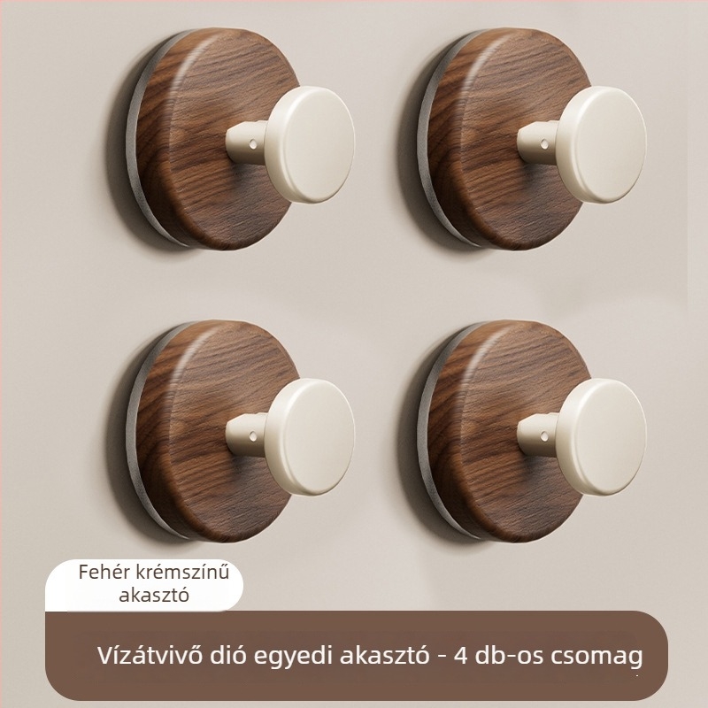 Vákuumos kampó akasztáshoz — antik stílus, ABS anyag, fúrás nélkül, fürdőszobára és konyhára alkalmas