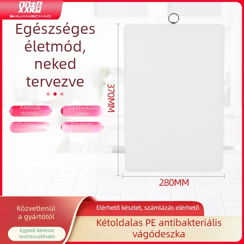 Műanyag vágódeszka, antibakteriális, hordozható, modern minimalista stílus