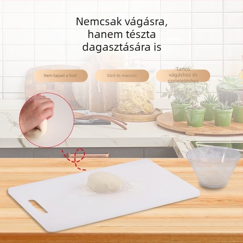Műanyag vágódeszka, antibakteriális, hordozható, modern minimalista stílus