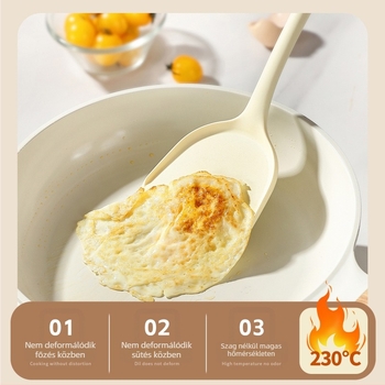 Xukang szilikon spatula készlet, 4 darab, élelmiszer-klipsz és leveskanál, tapadásmentes, csúszásmentes, hőálló