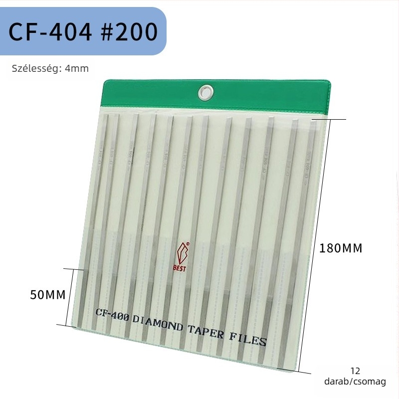 BEST Gyémánt reszelő CF-400 készlet CF-402-vel, 150 szem
