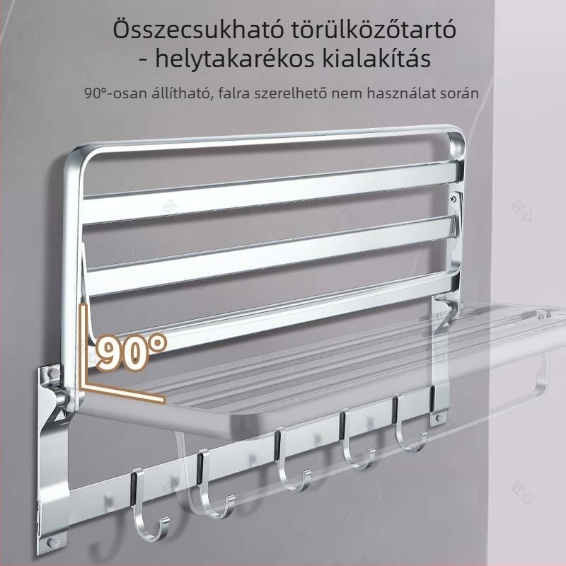 Fürdőszobai kiegészítők készlete alumíniumötvözetből • Öt részes készlet • Márka Ingenuity