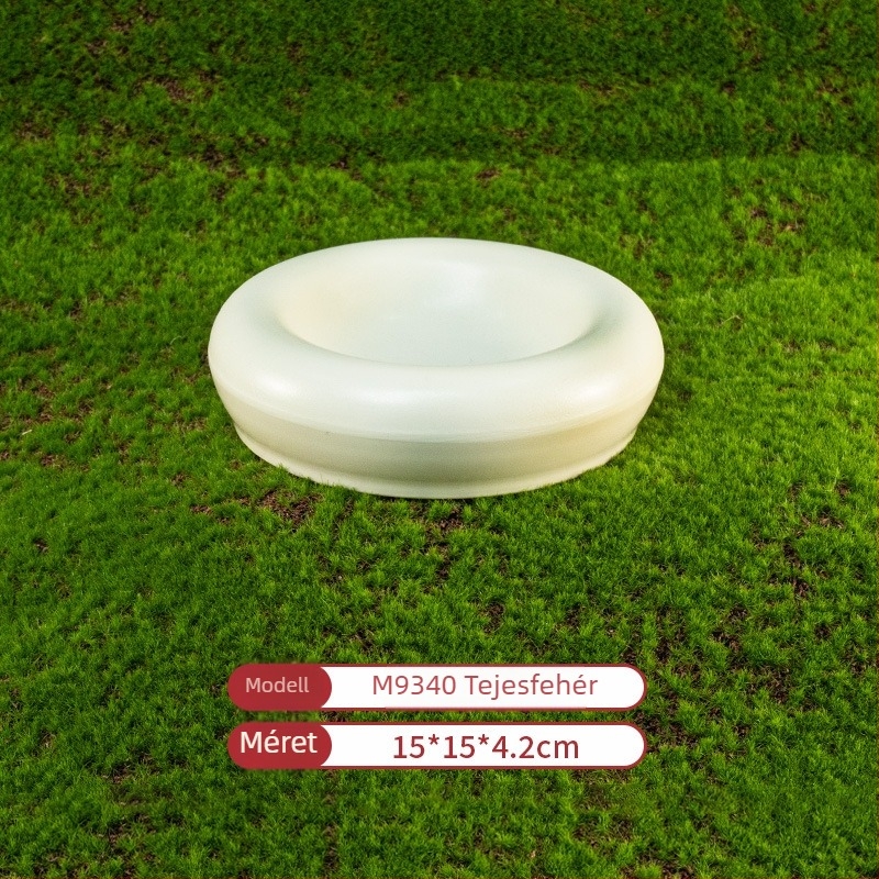 Melamin lapos téglalap alakú tál forró fazékhoz és grillsütéshez — polírozott felület, egyszínű minta, testreszabható