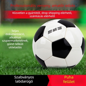 Futball-labda Rex PVC, gépi varrású, Nr. 4/5