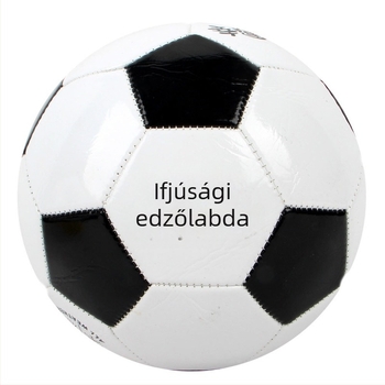 Futball-labda Rex PVC, gépi varrású, Nr. 4/5