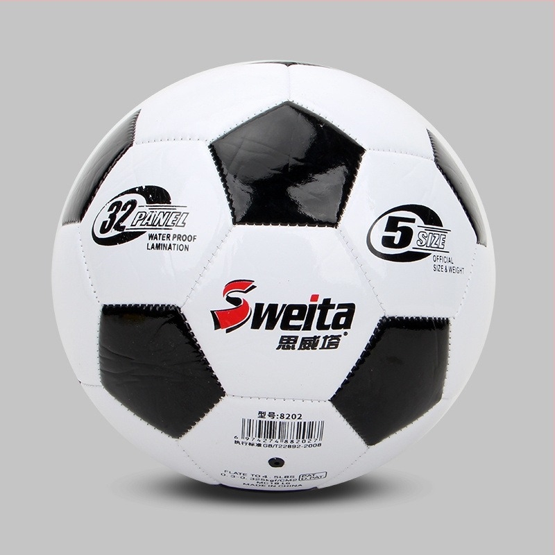 Futball-labda Rex PVC, gépi varrású, Nr. 4/5