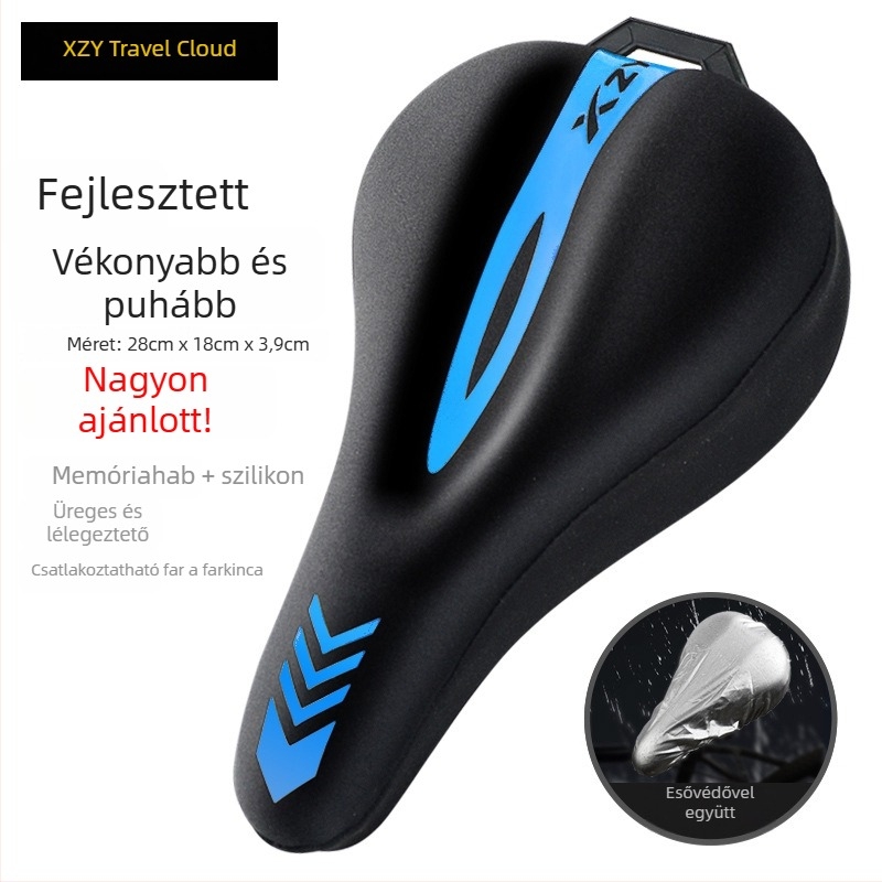 Kerékpárnyereg védőfedél TN-344 – Walker Cloud, szilikon + memóriahab, MTB kompatibilis