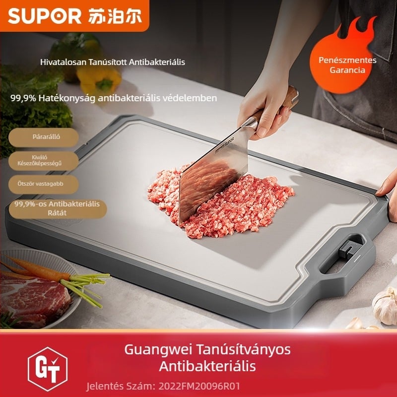 Supor vágódeszka — antibakteriális, anyag ebony sandalwood, eredet: Other