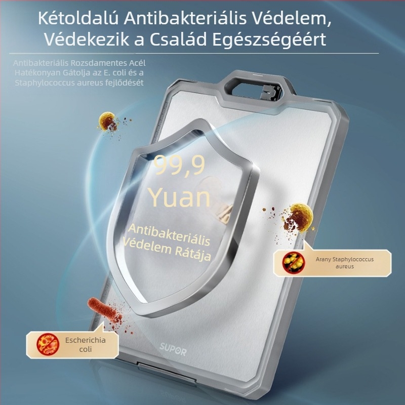 Supor vágódeszka — antibakteriális, anyag ebony sandalwood, eredet: Other