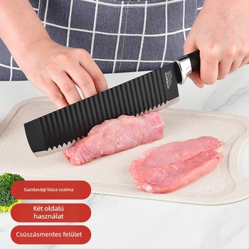 Búzaszalmából készült vágódeszka – élelmiszer-minőségű, kétoldalas, hordozható, háztartási használatra, bébiételek és gyümölcs szeletelésére