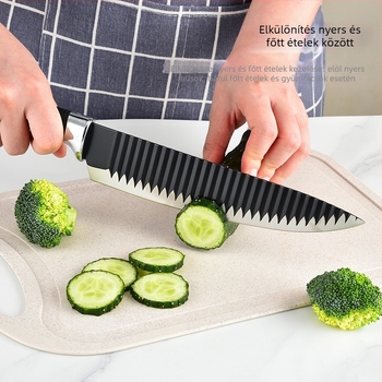 Búzaszalmából készült vágódeszka – élelmiszer-minőségű, kétoldalas, hordozható, háztartási használatra, bébiételek és gyümölcs szeletelésére