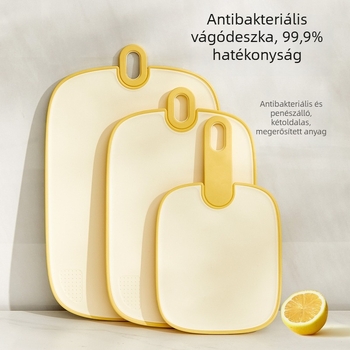 Műanyag vágódeszka, kétoldalas, antibakteriális, háztartási használatra, debütált 2024-ben