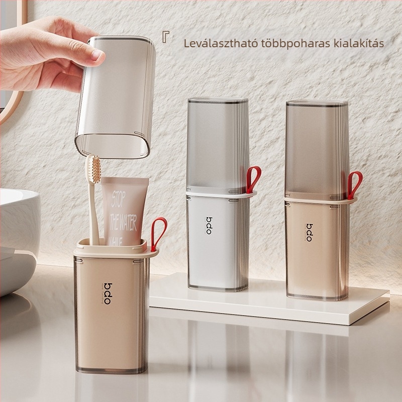 Fogkefetartó készlet – műanyag, tárolási funkció, Bdo márka, kód Bdo–6703
