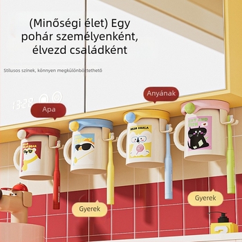 Dopamin mágneses fogkefetartó, ABS anyagú, mágneses rögzítés, 1 rekesz, logó nyomtatás elérhető