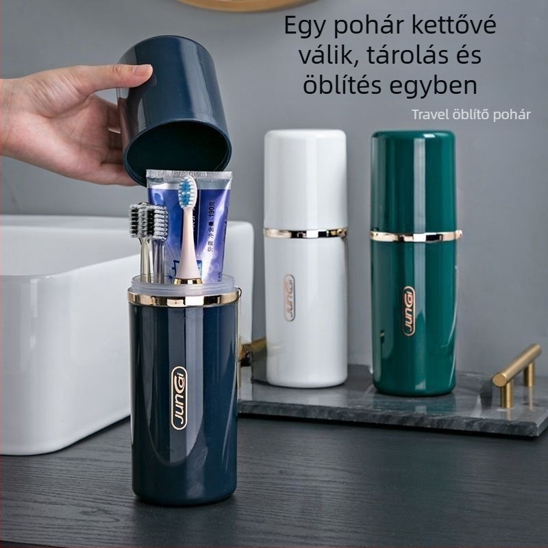 Fogkefetartó — műanyag, tárolás funkció, dobozban 160 darab, logó nyomtatása lehetséges