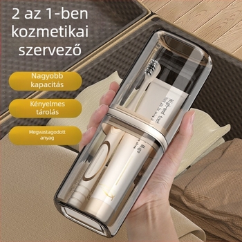 Fogkefetartó - műanyag, 1 rekesz, utazásbarát