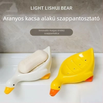 Plasztikus szappantál hattyú alakú csöpögtetővel, 300 darabos készlet, modell 54645646