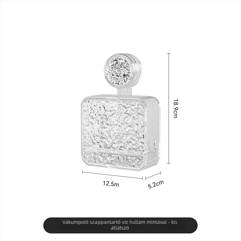 imega Falra szerelhető szappontál szívókoronggal, fúrás nélkül, ABS, kód Y3927