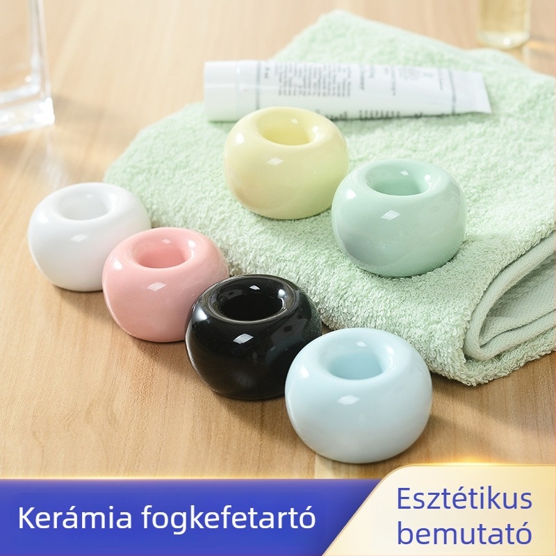 Fogkefetartó, kerámia, Morning Breeze, tárolóalap, 300 db/doboz, rögzítés egyéb módszerekkel