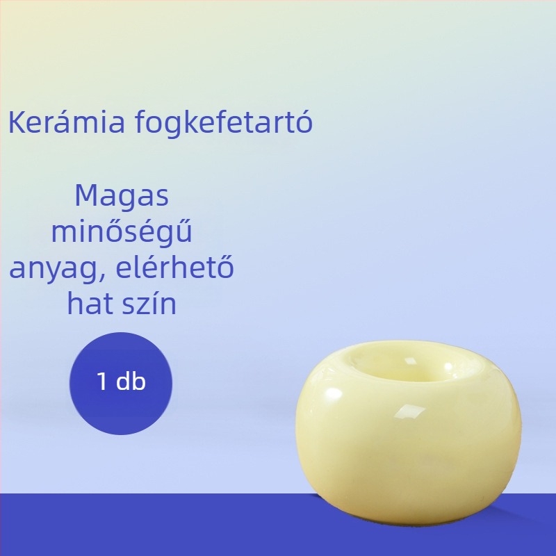 Fogkefetartó, kerámia, Morning Breeze, tárolóalap, 300 db/doboz, rögzítés egyéb módszerekkel