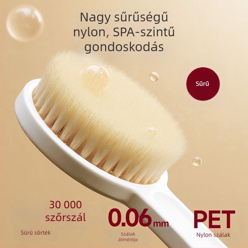 Fürdőmasszázs kefe – PP+; univerzális használat; dobozban 160 darab; testreszabás elérhető; jogosult magáncímke