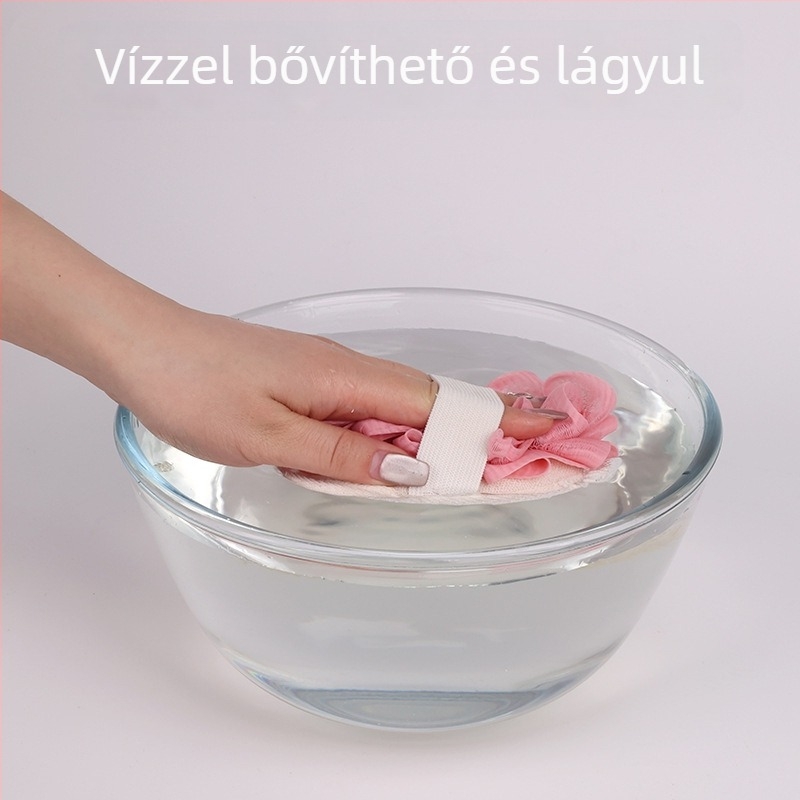 Luffaszivacs fürdőgolyó sisal darabokkal és luffa pulpával; Anyag: lufa; Dobozmennyiség: 50-500; Testreszabható feldolgozás