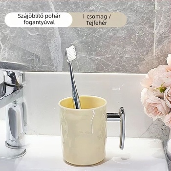 Fali fogkefetartó szívókoronggal, műanyag, tároláshoz, fúrás nélkül