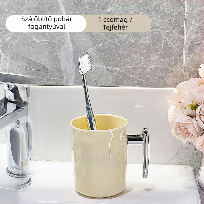 Fali fogkefetartó szívókoronggal, műanyag, tároláshoz, fúrás nélkül
